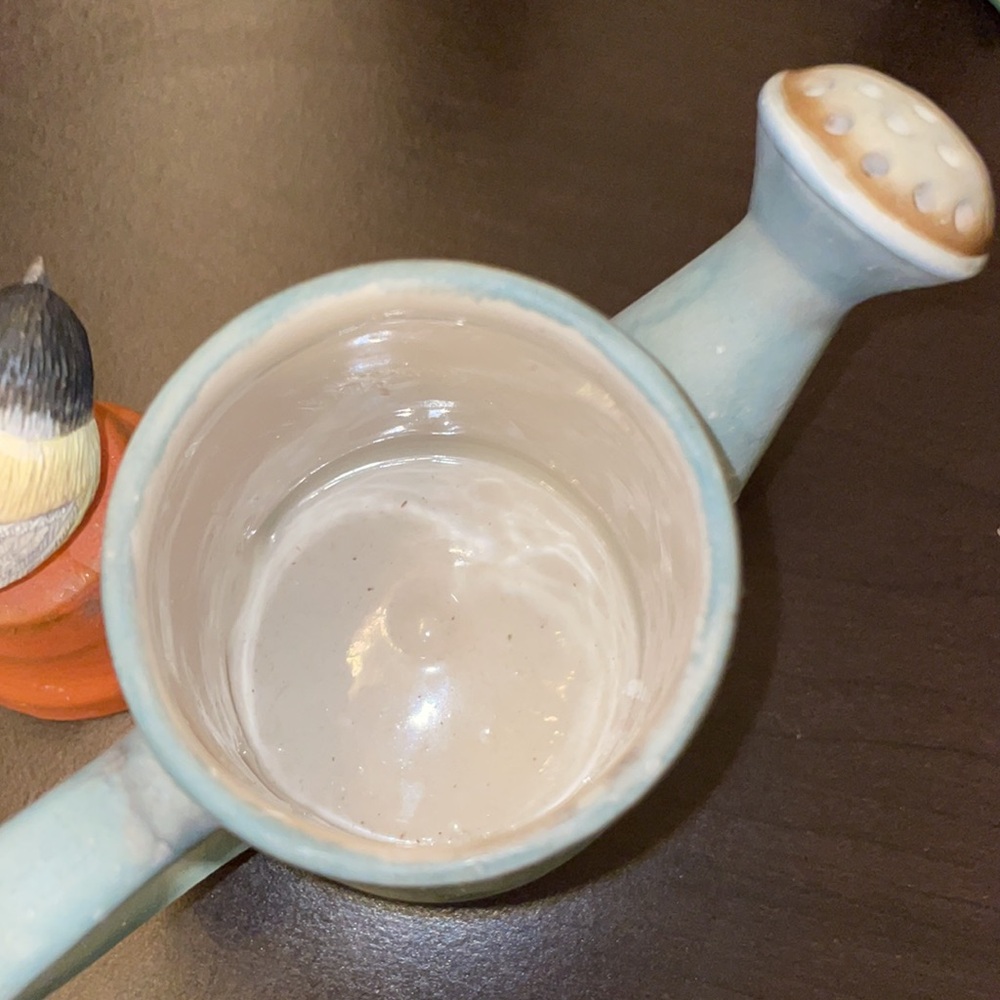 Marjolein Bastin Hallmark Nature’s Sketchbook Votive Holder Blue and Terracotta - Picture 6 of 7
